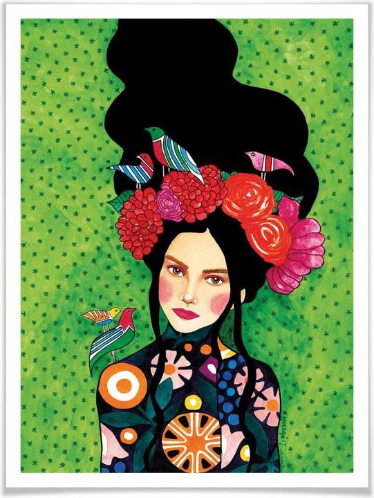 Produktbild Trenddeko Hülya - Ein gut gehütetes Geheimnis (80 x 100 cm)