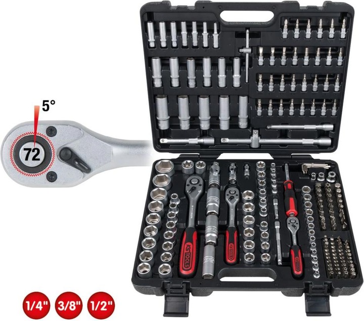 Produktbild KS Tools Steckschlüssel-Satz (32 mm, 9 mm, 22 mm, 23 mm, 12 mm, 25 mm, 29 mm, 15 mm, 8 mm, 17 mm, 13 mm, 21 mm, 10  mm, 31 mm, 5 mm, 18 mm, 4 mm, 28 mm, 7 mm, 27 mm, 26 mm, 16 mm, 6 mm, 24 mm, 19 mm, 14 mm, 30 mm, 11 mm, 20 mm)