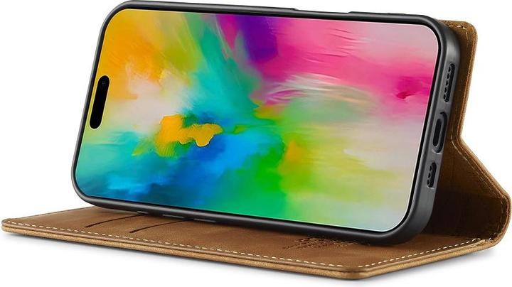 Produktbild Ueli Express Leder Buch Etui Tasche mit Kartenfach (Apple iPhone 16)