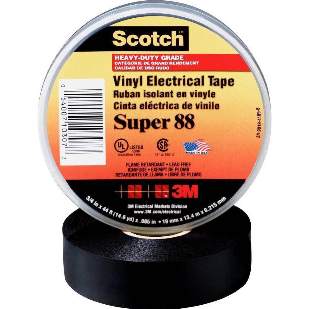 3M, Klebeband, Scotch Super inyl ElektroIsolierband m (38 mm)