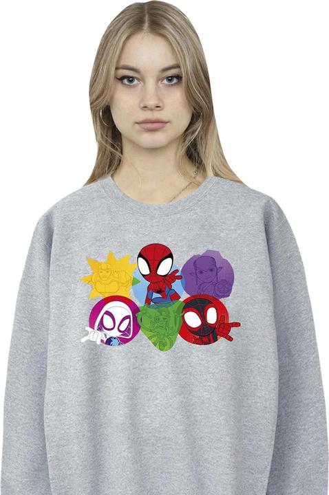 Immagine prodotto Spidey And His Amazing Friends Faces Felpa Donna (XL)