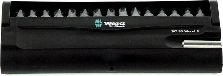 Produktbild Wera Bit-Check 30 Wood 2 (Kreuz Phillips PH M2, Kreuz Pozidriv PZ M1, Kreuz Pozidriv PZ M2, Kreuz Pozidriv PZ M3)