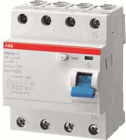 Produktbild ABB F204A-25/0,3L F204A-25/0,3L FI-Schutzschalter