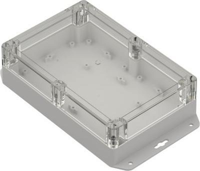 Produktbild RS PRO Universalgehäuse Polycarbonat Hellgrau IP65 Breite 210 mm Höhe 60 mm Länge 140 mm