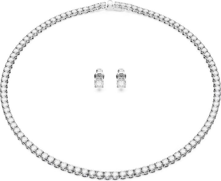 Swarovski Matrix Tennis Set Round Cut White (Swarovski Metal)