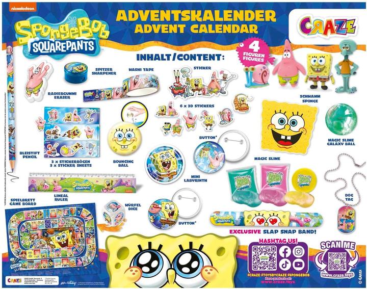 Actual product image Craze SpongeBob