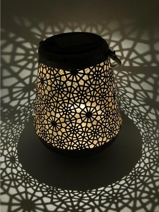 Produktbild GuGus Laterne Solar, Konisch, 16 x 19 cm, Bronze (16 x 16 x 19 cm, 1 x)