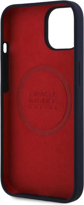 Actual product image Red Bull Racing Hülle MagSafe Silikonhülle mit rotem Ring Marineblau (Apple iPhone 13)