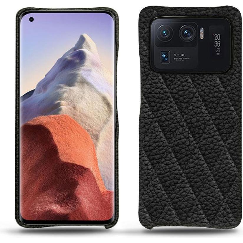 Noreve Lederschutzhülle (Xiaomi Mi 11 Ultra), Smartphone Hülle, Schwarz