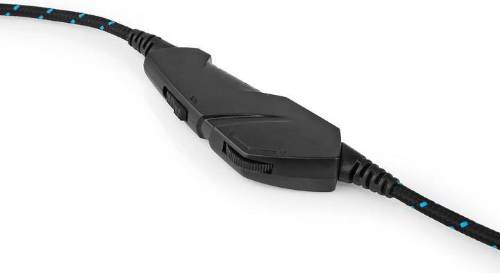 Actual product image Nedis Gaming Headset | Over Ear | Stereo | USB Type-A / 2x 3.5 mm | Foldable Microphone | 2.20 m | L (Cable)