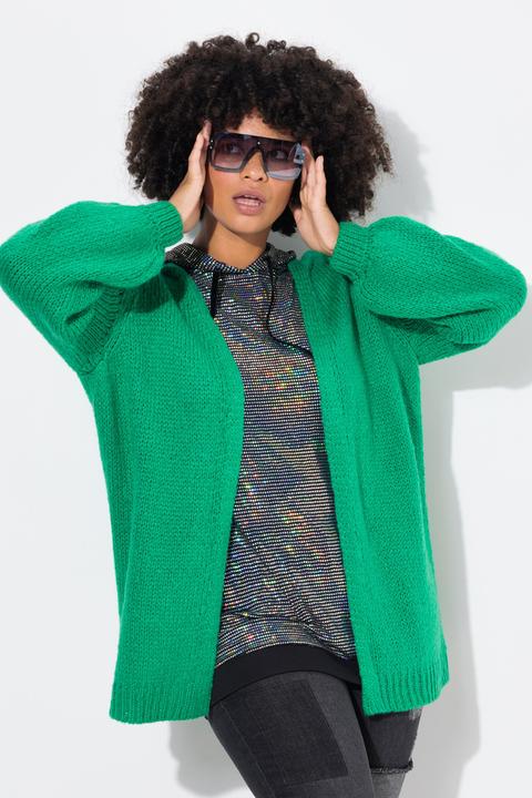 Produktbild Angel of Style Strickjacke, Straight Fit, Ballonärmel (56)