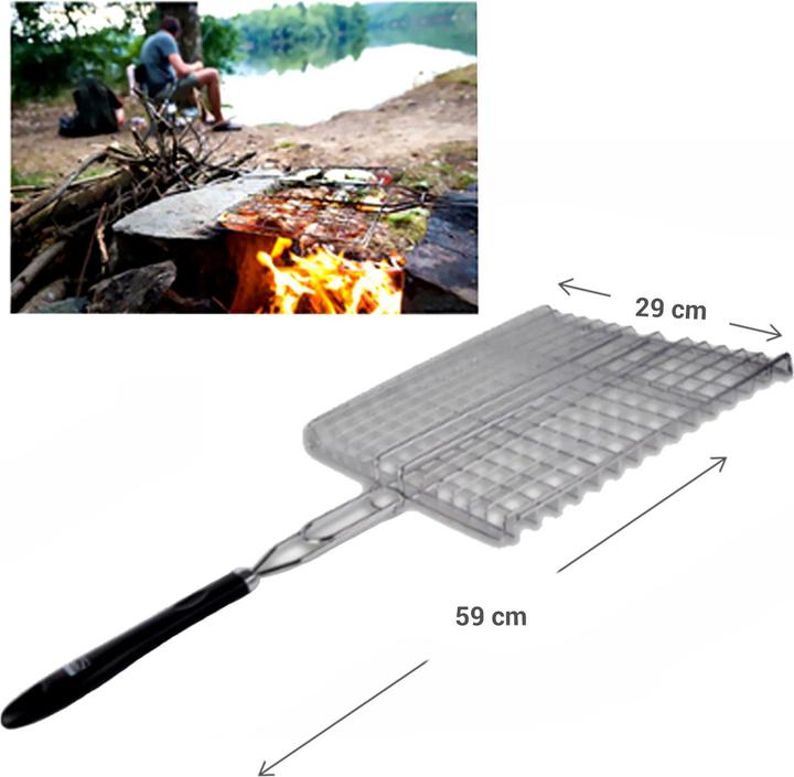 Produktbild iDECT Grillguthalter aus Edelstahl