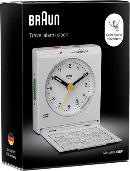 Produktbild Braun Uhren BC05W Quarz-Klappwecker