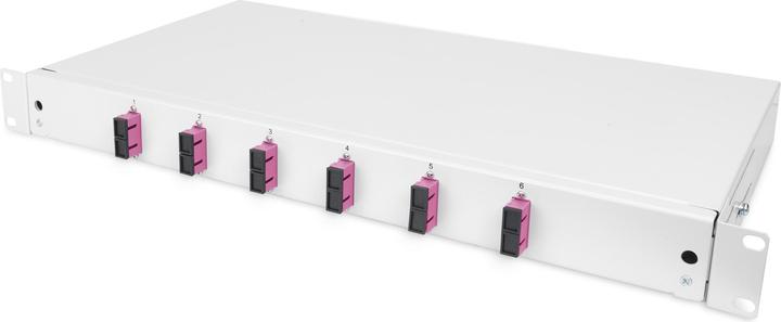 Actual product image Digitus FO splice box, assembled, SC, OM4