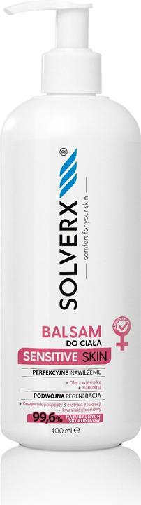Image du produit Solverx Peau Sensible Pour Femmes Pour Peau Sensible 400Ml (Crème pour le corps, 400 ml)