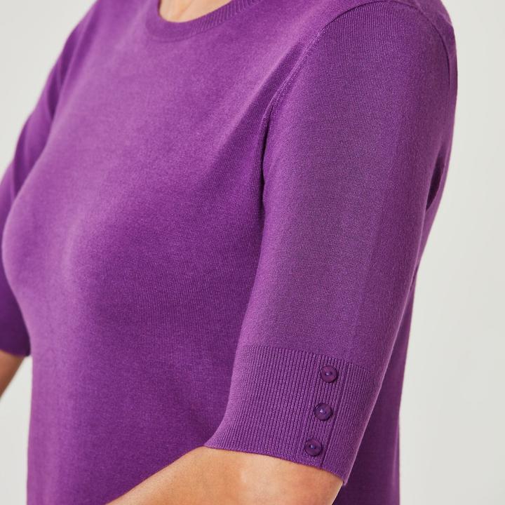 Produktbild Madie's Fashion Feinstrickpullover 3/4 Arm «Hendrika» (46)