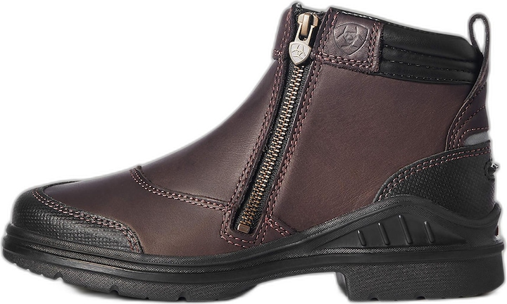 Image du produit Ariat bottines à zip latéral cuir barnyard (41.5)