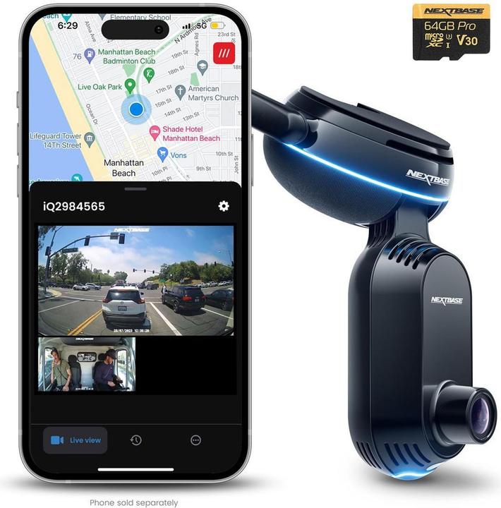 Image du produit Nextbase IQ 4K (Récepteur GPS, Vision nocturne, WiFi, 4K)