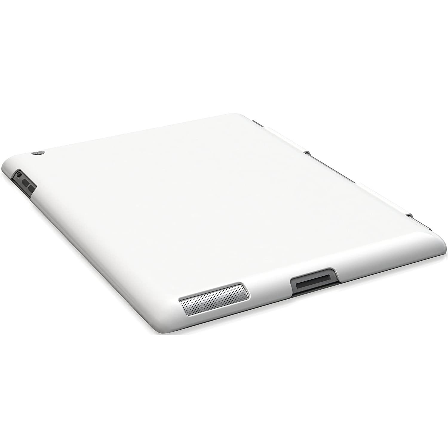 Macally Smartmate SnapOn Hülle (IPad 3), Tablet Hülle, Weiss