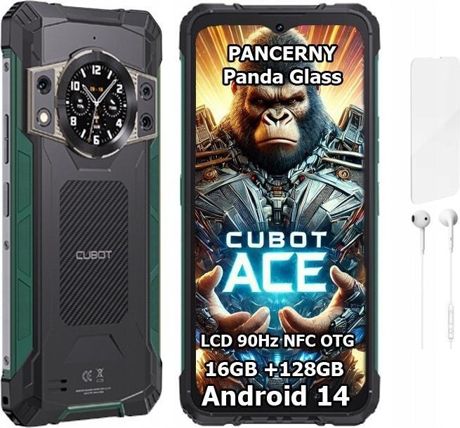Actual product image Cubot Smartphone KING KONG ACE 2 6,56 6 GB RAM 128 GB (128 GB, Green-Black, 6.56", 4G)