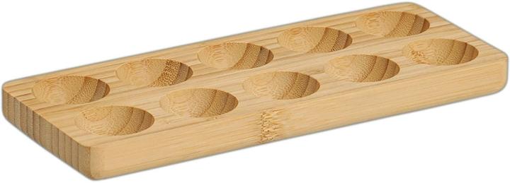 Actual product image Zeller Present Eierhalter für 10 Eier Bambus 24.5x10 cm (1 x)