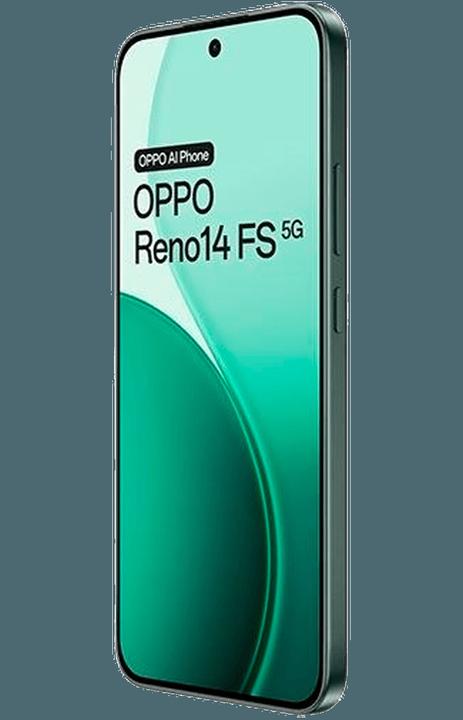 Image du produit OPPO Reno14 FS 5G (512 Go, Vert lumineux, 6.57", Double SIM, 5G)