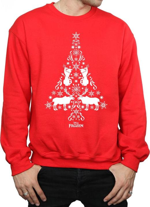 Immagine prodotto Disney Frozen Christmas Tree Felpa Uomo (3XL)