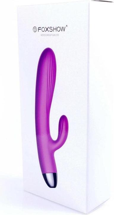 Produktbild Lovetoy Wibrator-Silicone Vibrator and Pulsator Purple USB 7+7 Function / Heating