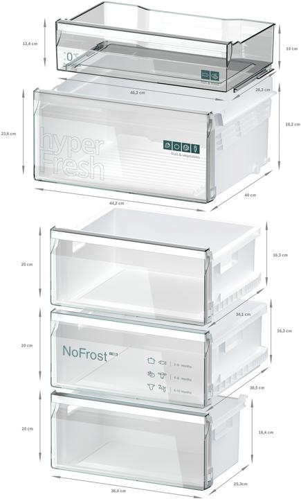 Actual product image Siemens KG39NXXBF (363 l)