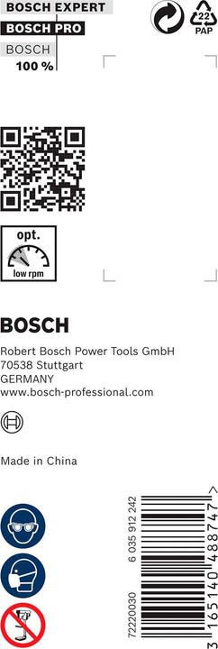 Produktbild Bosch Professional Zubehör PRO Wood Holzschlangenbohrer, 18 x 95 x 160 mm (11.1 mm)