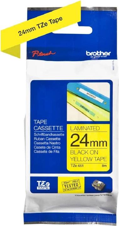 Produktbild Brother Laminiertes Band (17.20 cm, Gelb)