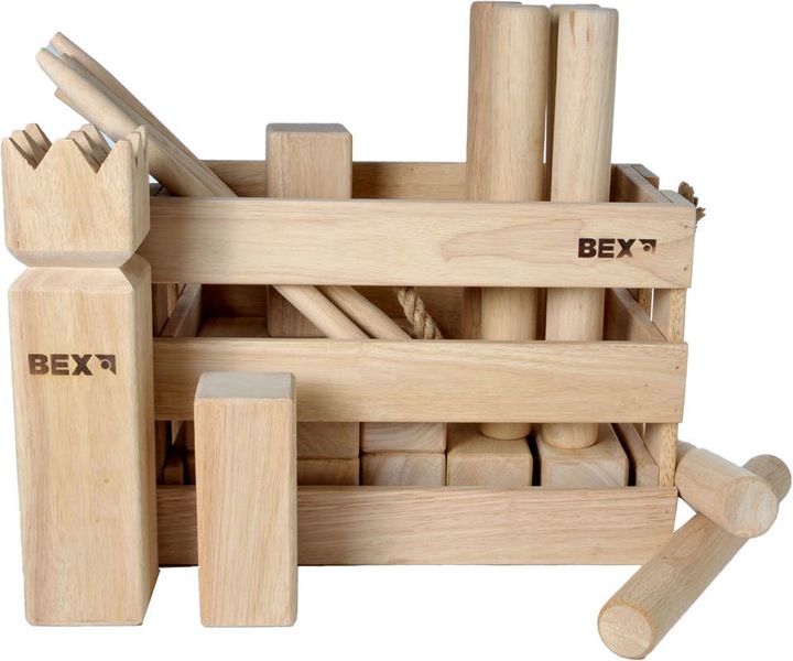 Bex Kubb in wooden box