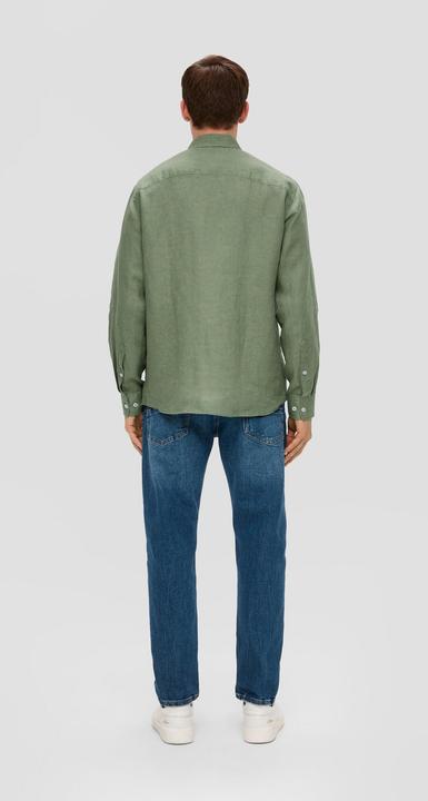 Immagine prodotto s.Oliver Hemd Leinenhemd mit Button-Down-Kragen (XL)