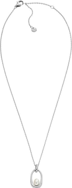 Actual product image Skagen Agnethe Pearl Necklace (Stainless steel, 41 cm)
