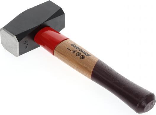 Produktbild Gedore 620 H-1500 Fäustel ROTBAND-PLUS mit Hickorystiel, 1500 g (1820 g)
