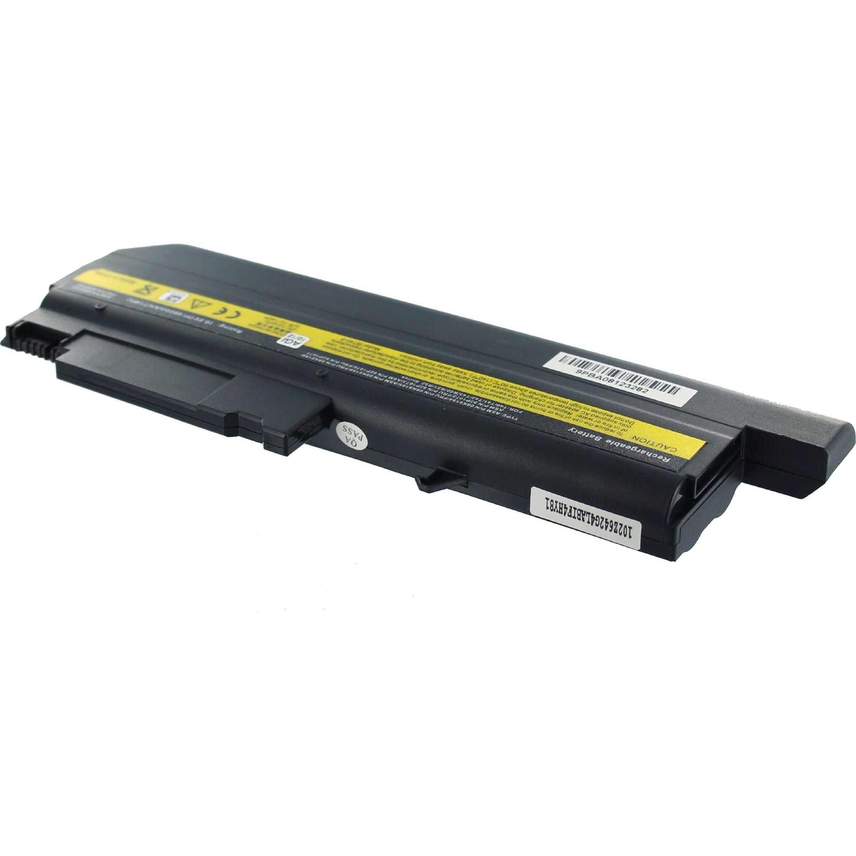 AGI 40765 - Akku - Akku 6.600 mAh 10,8 V (6600 mAh), Notebook Akku, Schwarz