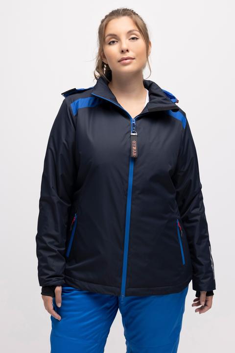Actual product image Ulla Popken HYPRAR Contrast Detail Triple Function Fully Lined Performance Jacket (46, 48)