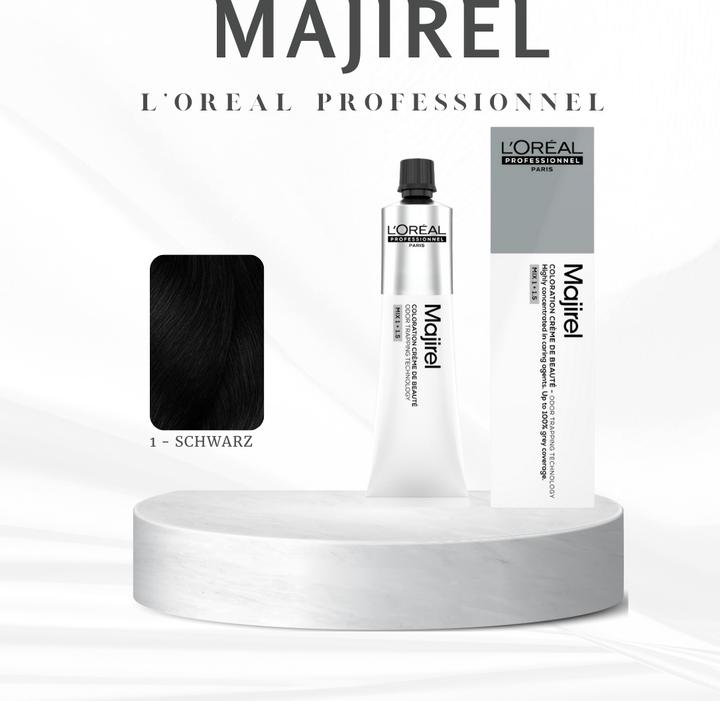 Image du produit L'Oréal Professionnel Majirel - Funda 1 R25 V140 Schwarz (1 noir)