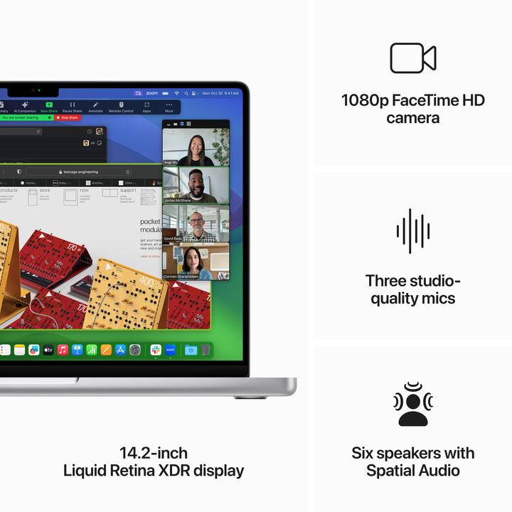 Actual product image Apple MacBook Pro - Late 2023 (14", M3, 8 GB, 1000 GB, DE)