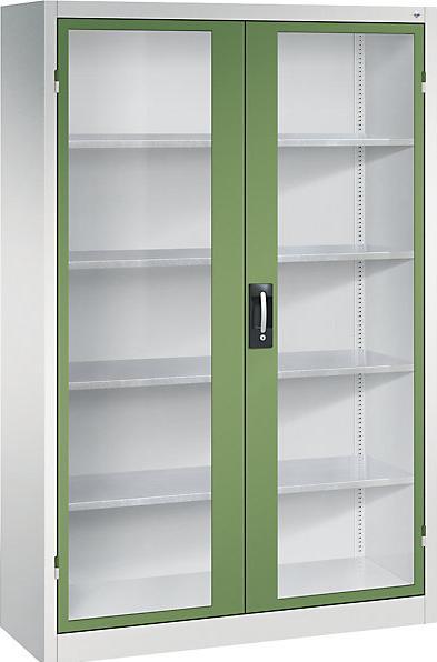 Actual product image C+P Vision panel double door cupboard (120 cm, 195 cm)