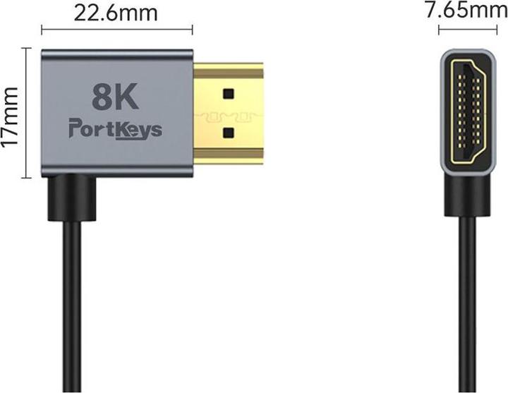 Produktbild Portkeys HDMI (Typ A) - HDMI (Typ A) Kit (1 m)