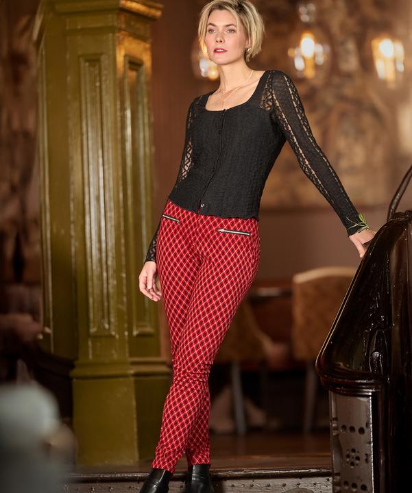 Immagine prodotto Joe Browns Red Check Ponte Trousers (36)
