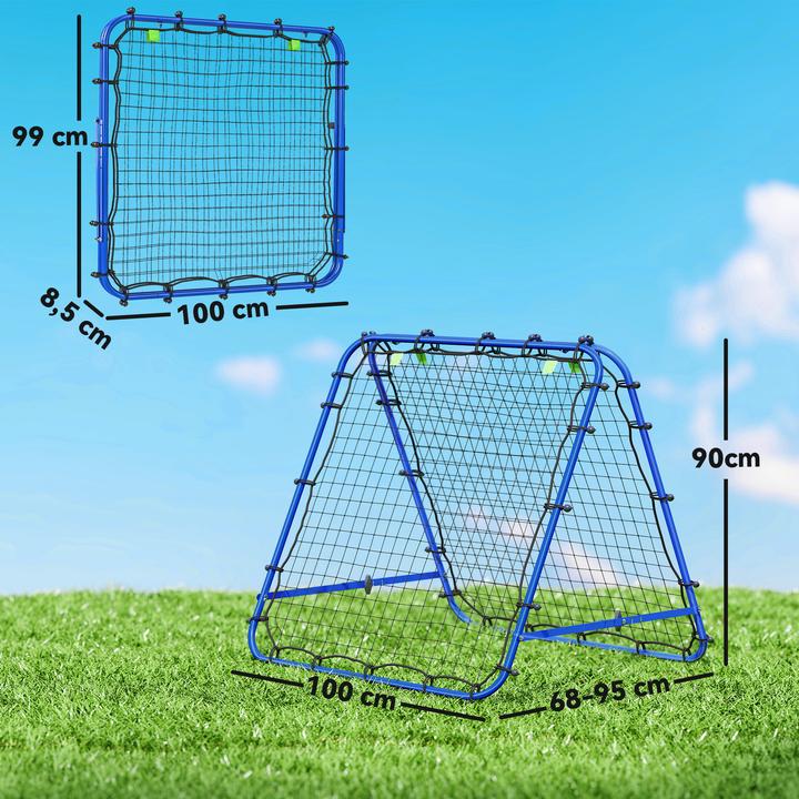 Actual product image Homcom Baseball Rebounder foldable
