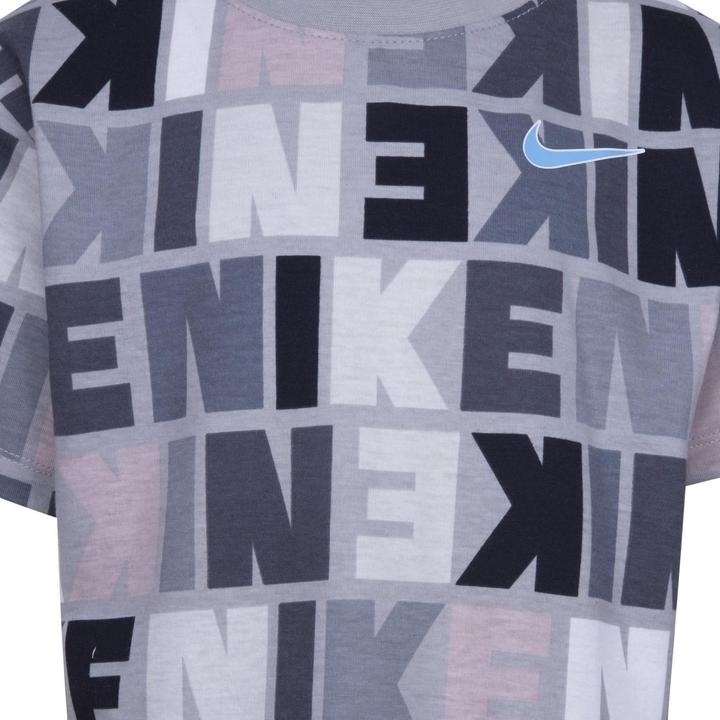 Actual product image Nike Childrens/Kids Knitted T-Shirt & Shorts Set (116)