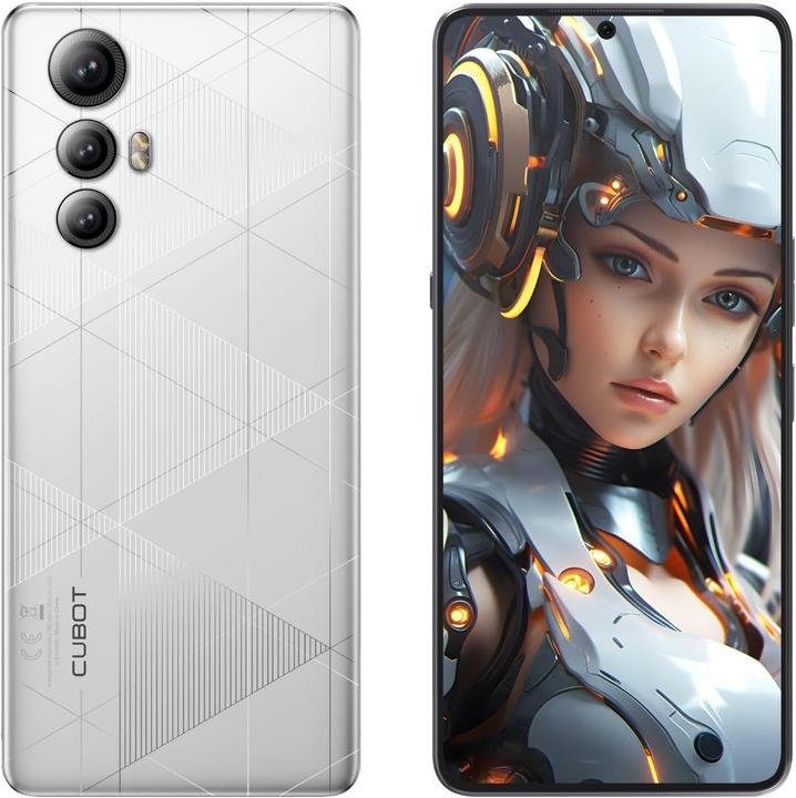Cubot Max 5 (256 GB, White, 6.95")