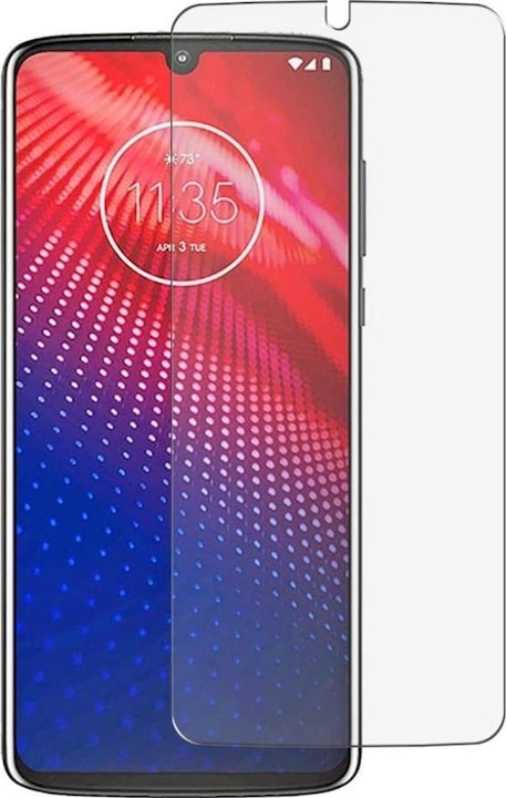Produktbild Screenguard Motorola Moto Z4 Panzerglas Schutzfolie Case Friendly Design (1 Stück, Motorola Moto Z4)