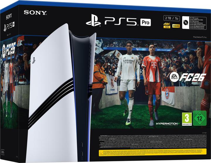 Produktbild Sony PS5 Konsole PRO DIGITAL (2TB) FC26