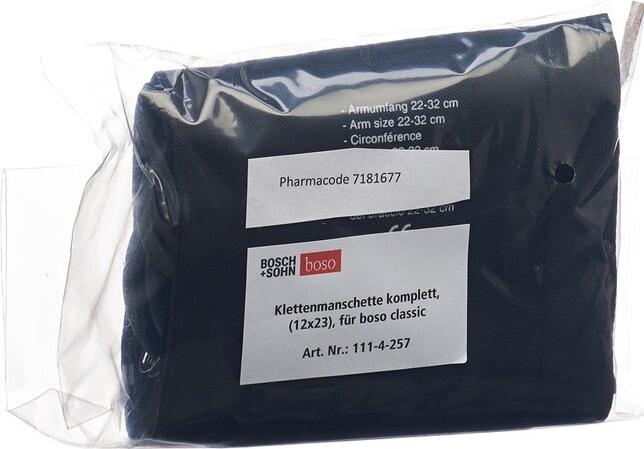 Produktbild Boso Blutdruckmanschette für classic Blutdruckmessgerät Hakenmanschette für Erwachsene, 22-32cm, Fa