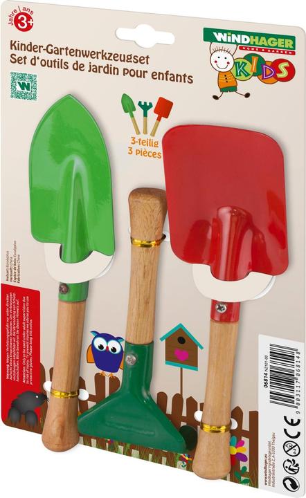 Windhager Set di attrezzi da giardino per bambini