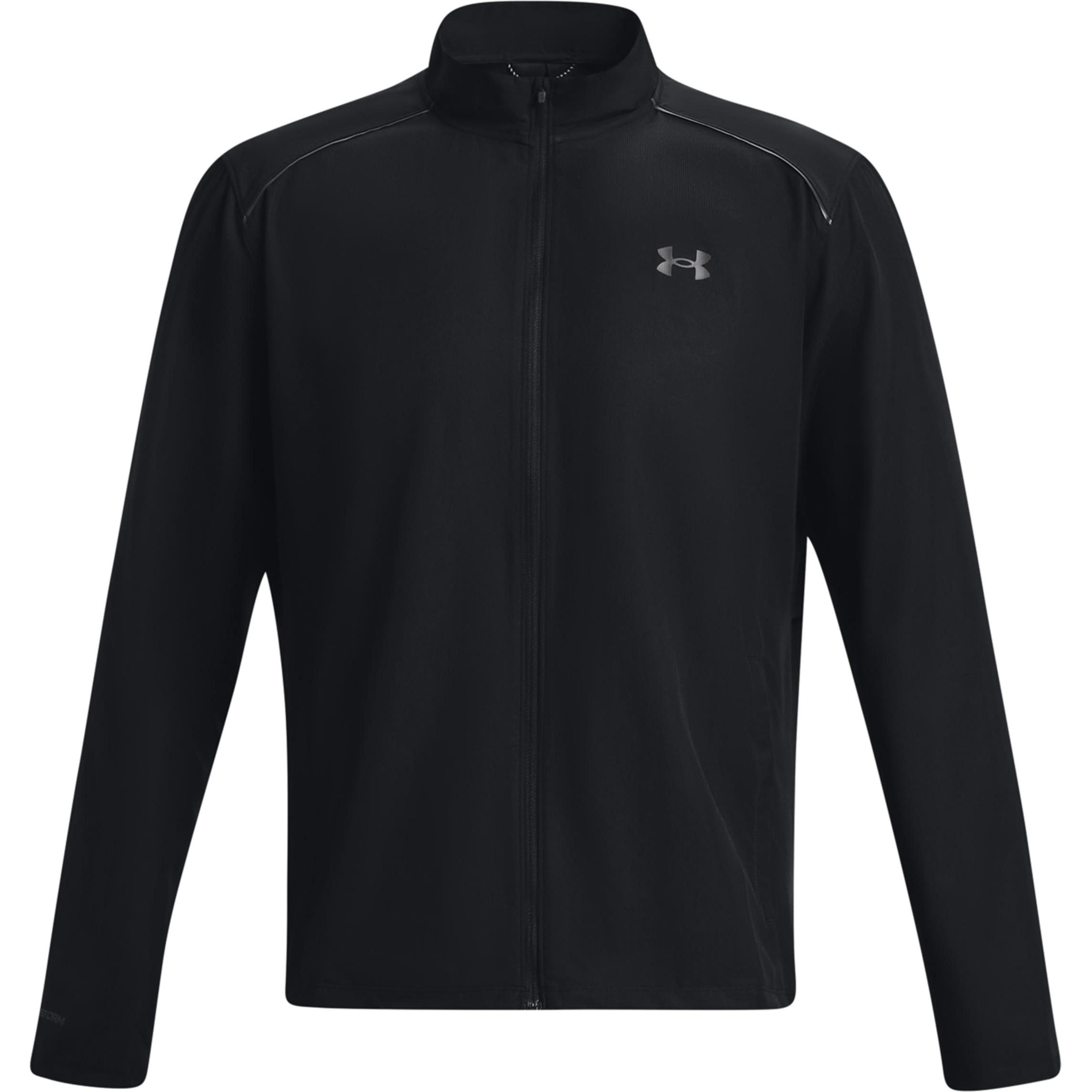 Under Armour, Herren, Laufjacke, Storm (L), Schwarz, L